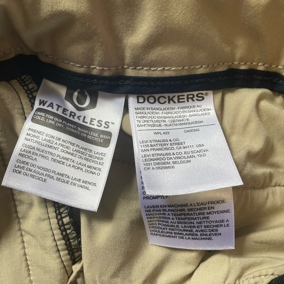 Dockers Black Mens Pants; Size 32 Straight - Picture 2 of 6